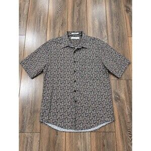 Vintage 90s Henry Grethel XL Equestrian Horse Print Button Up Shirt Rayon